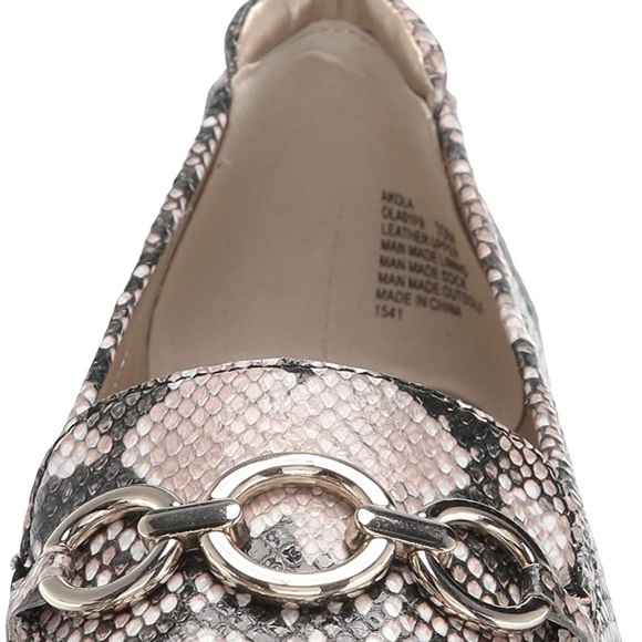 Anne Klein Ola Pointed Toe Leather Loafer - Picture 3 of 6